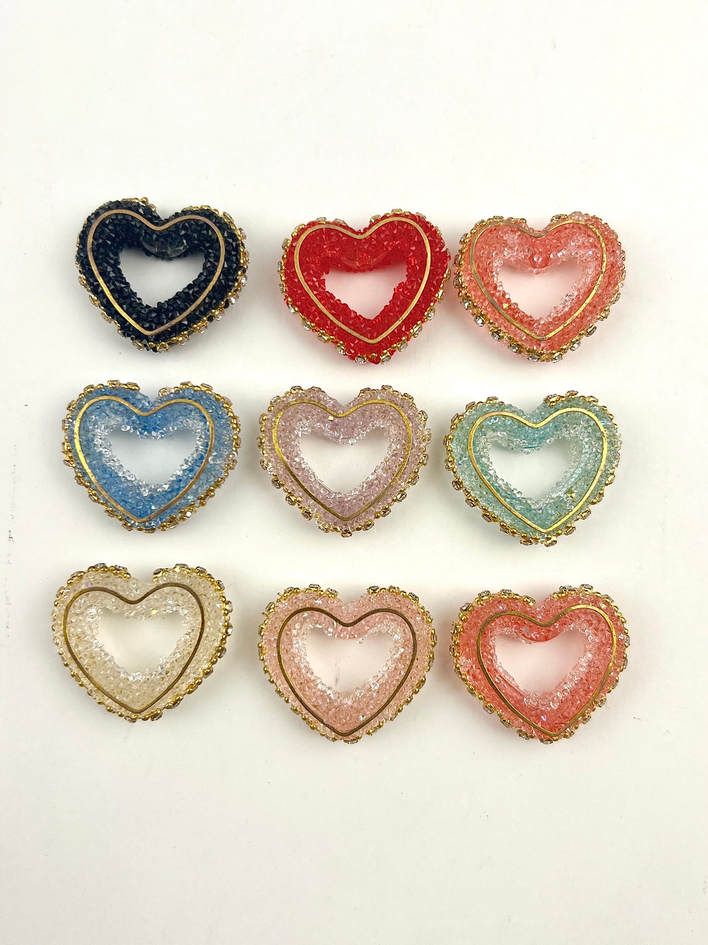 30mm Fancy Sugar big heart