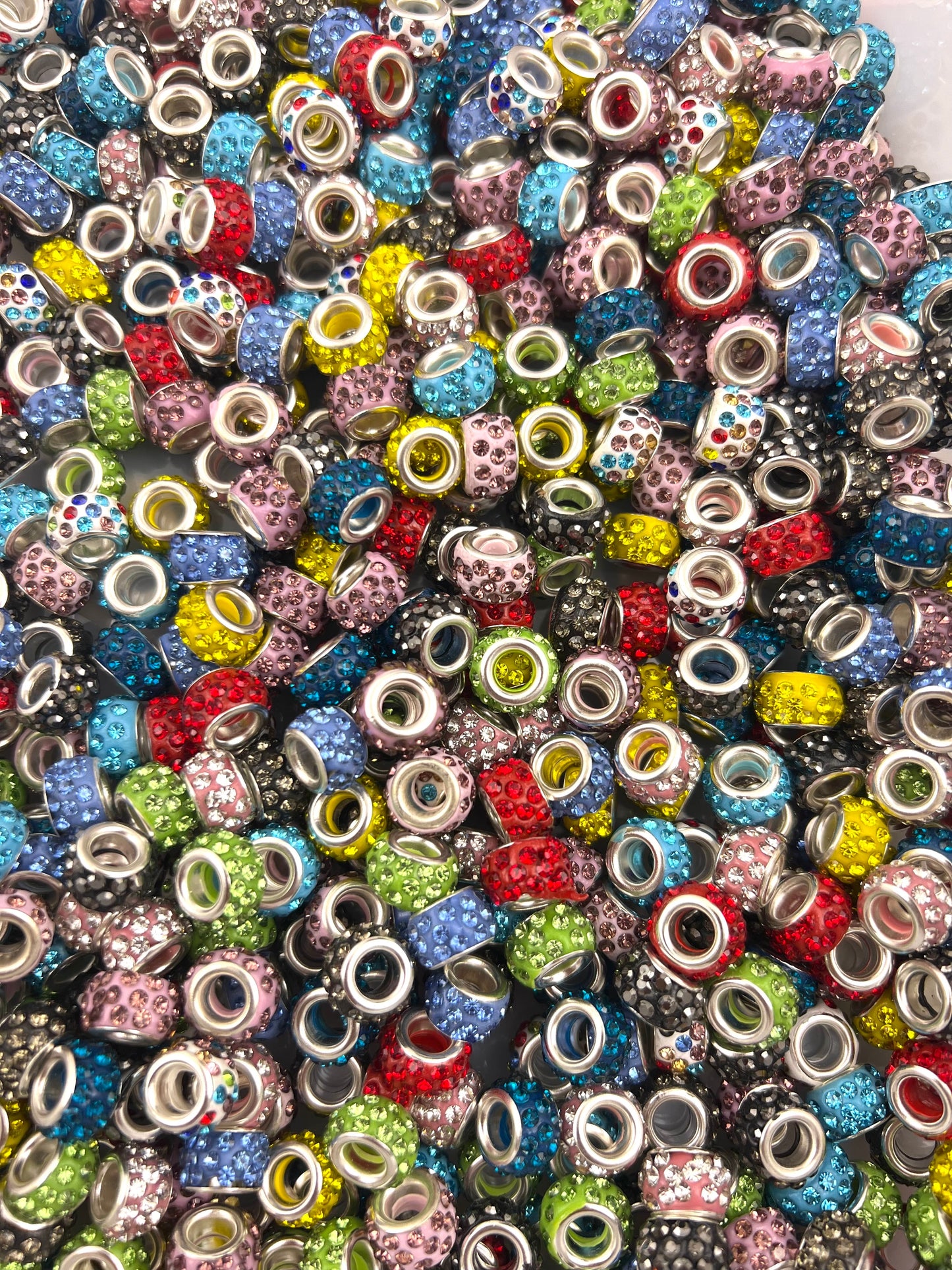 Shining Spacer for pen and keychain