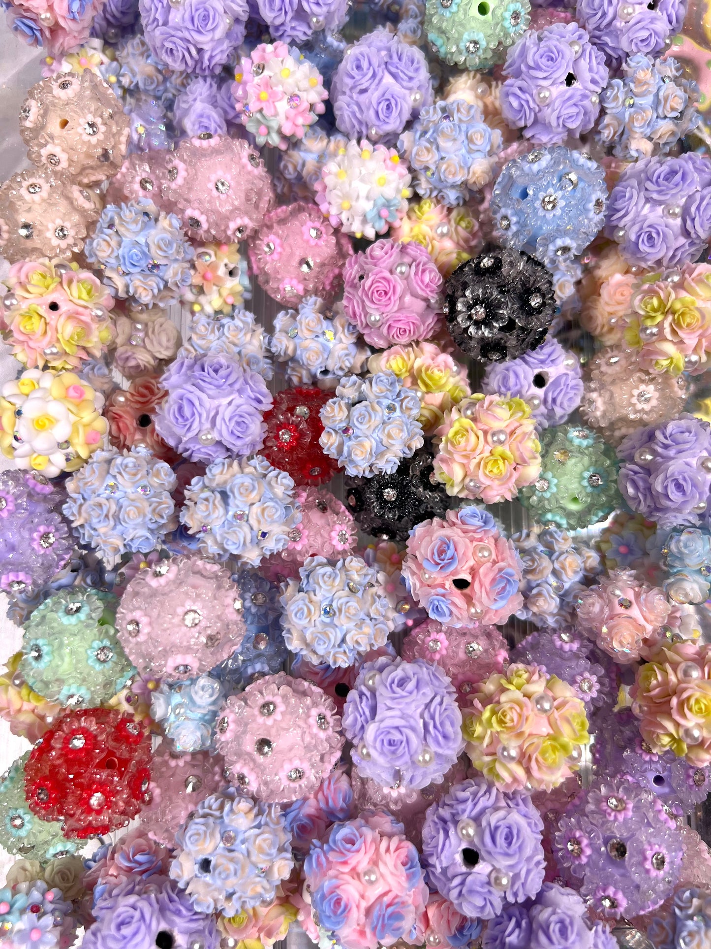 Flower beads