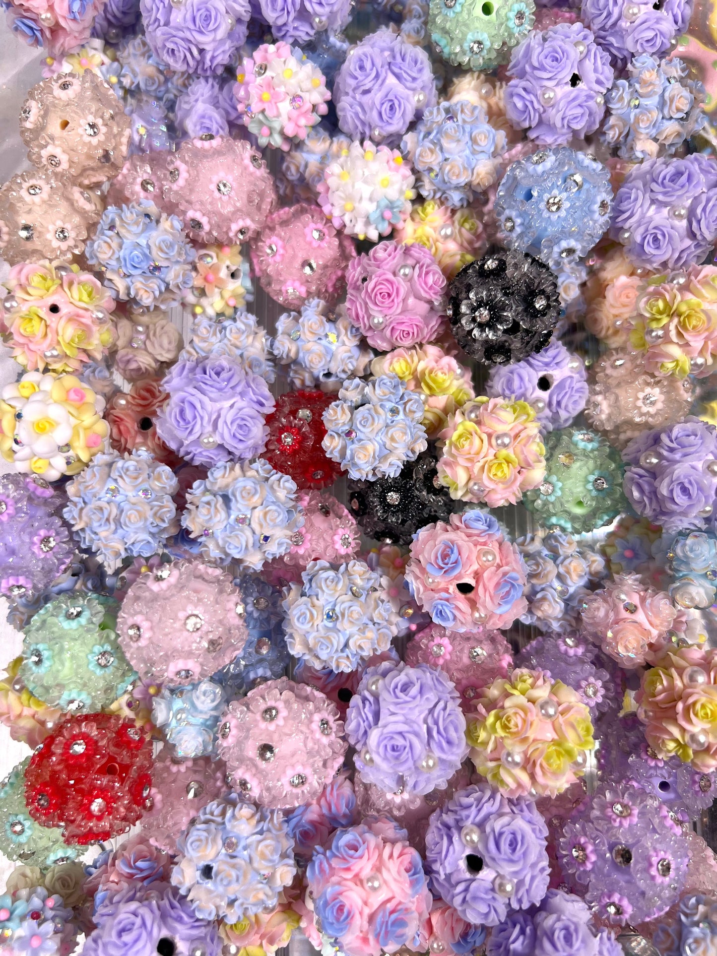 Flower beads