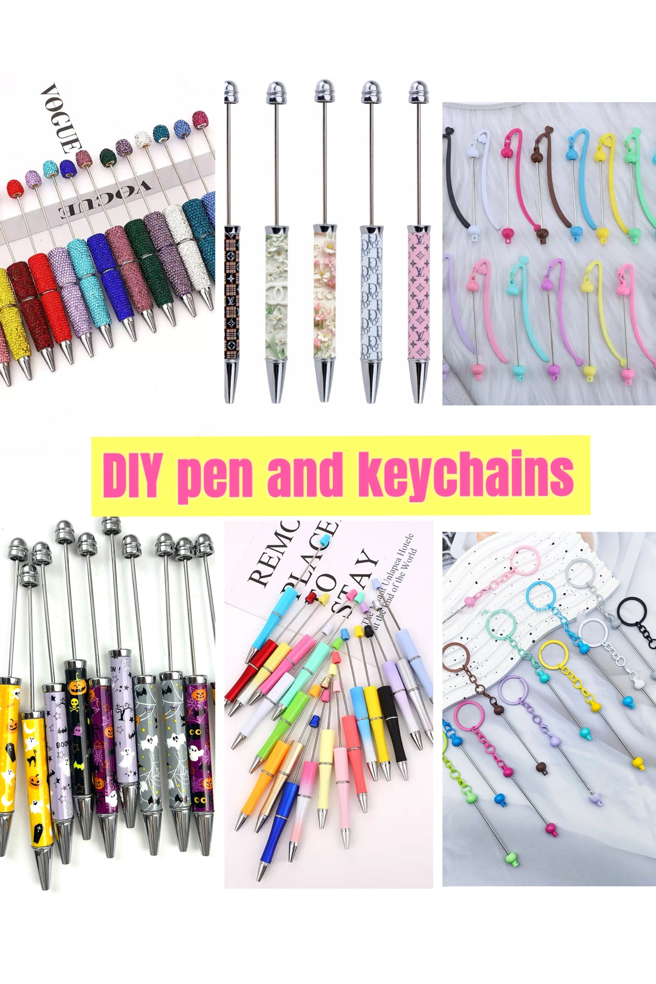 DIY pen and keychain check here