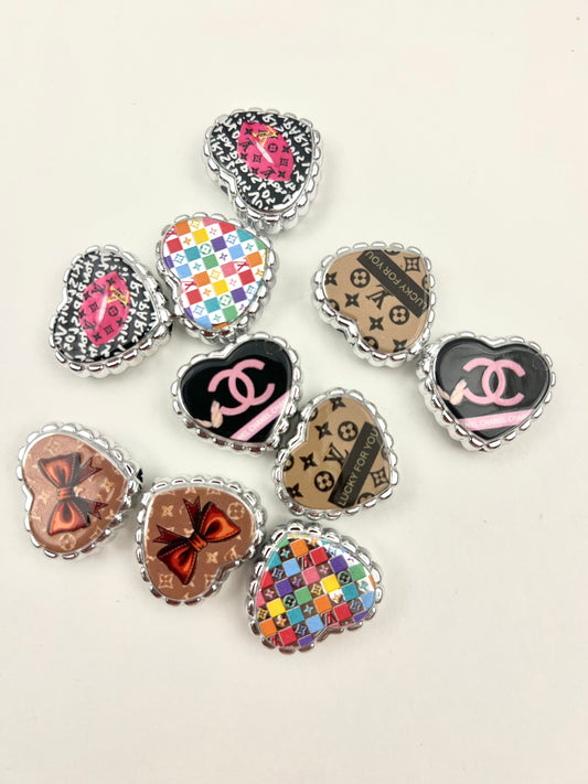 Designer 20mm Heart beads