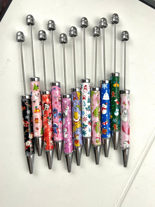 Christmas DIY Beaded Pen set-DIY writing