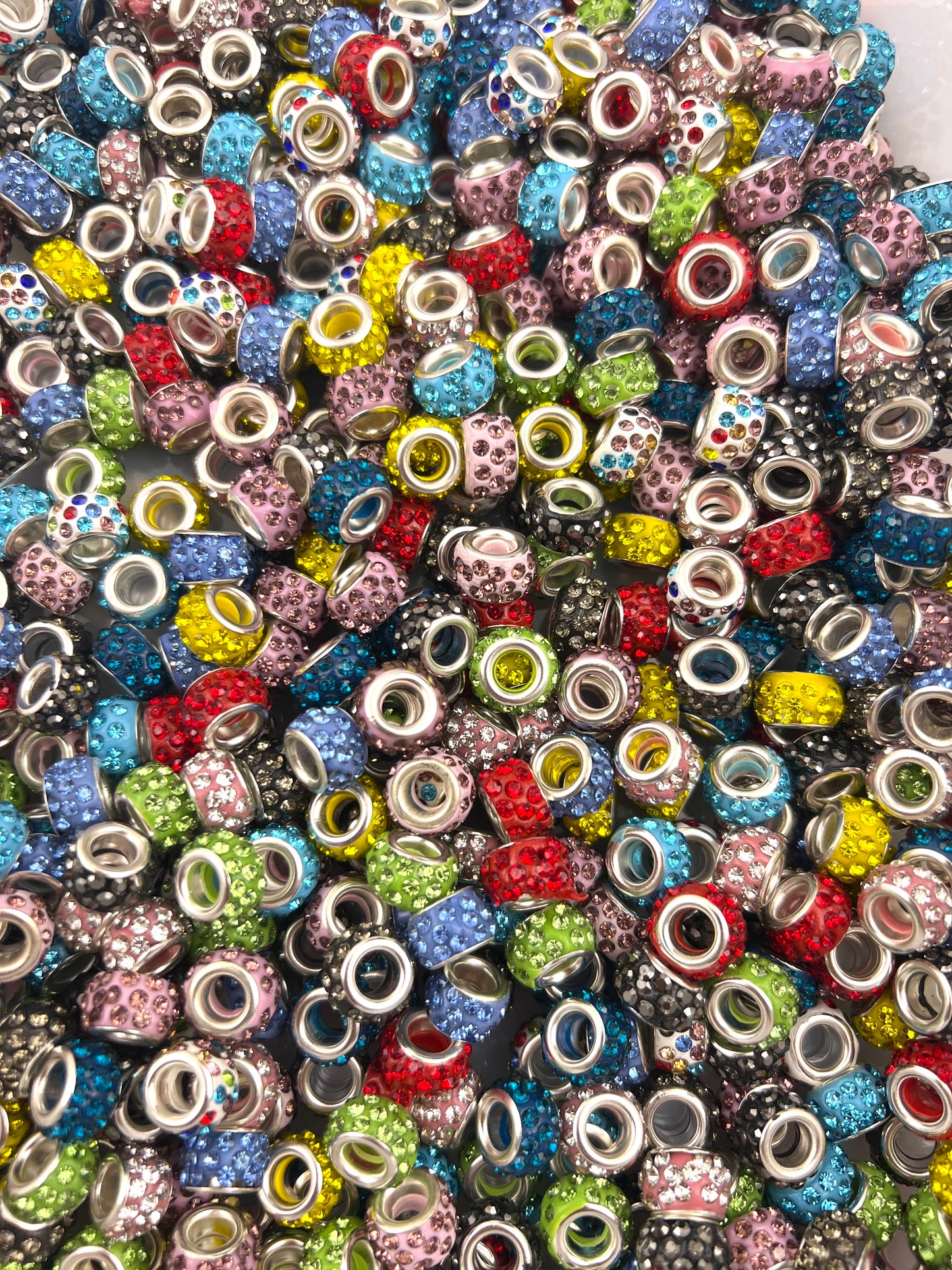 Shining Spacer for pen and keychain