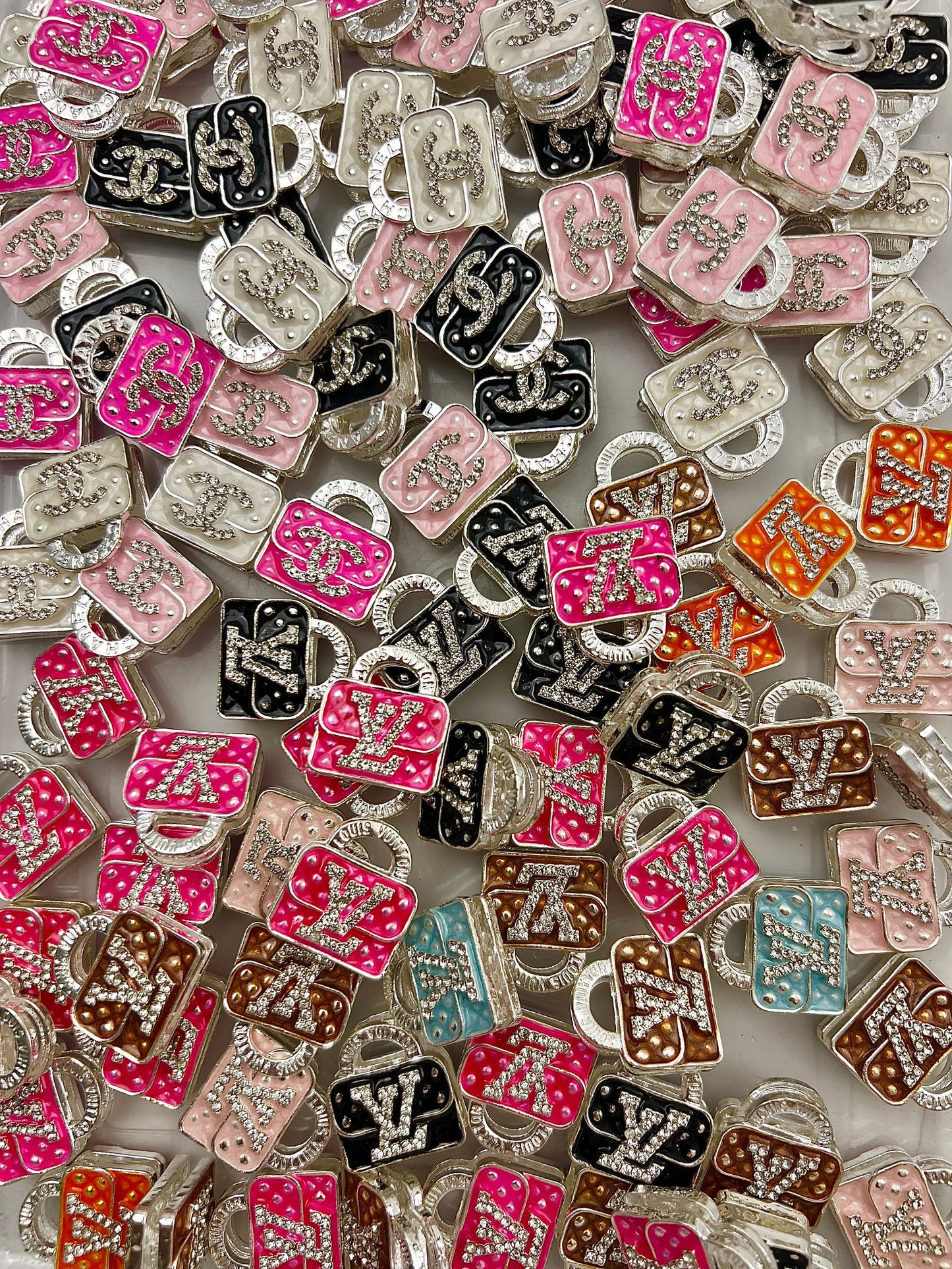 Designer metal beads