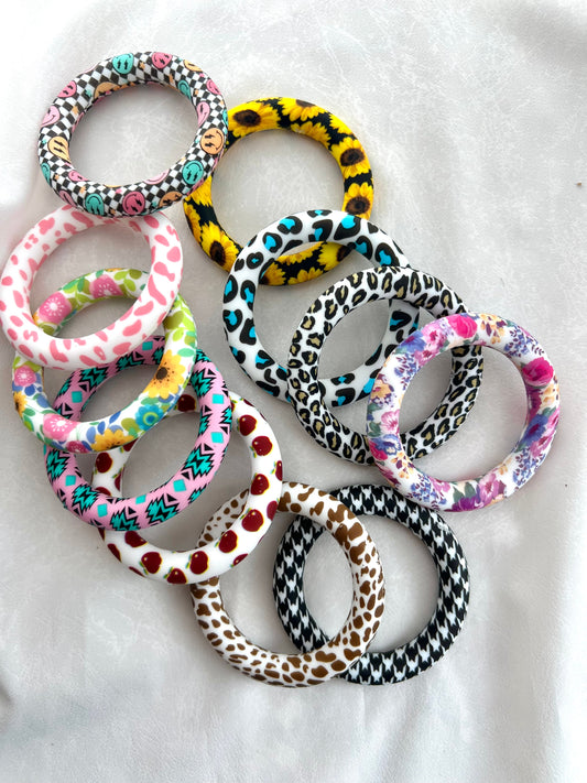 Diy 65mm silicone rings