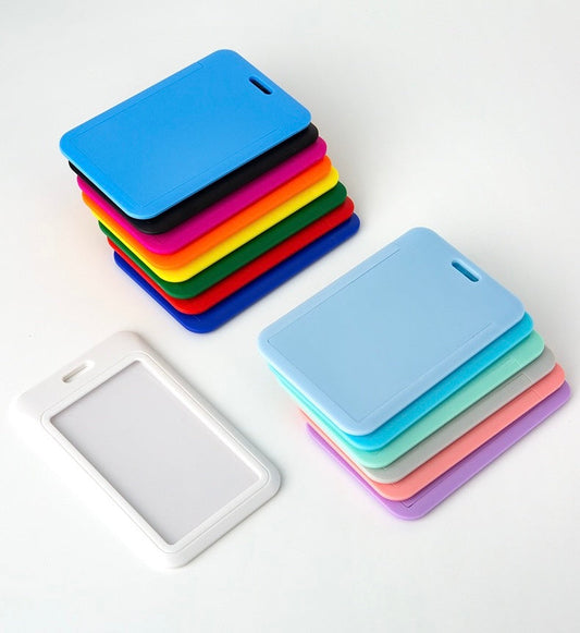 Silicone colorful ID Card Holder