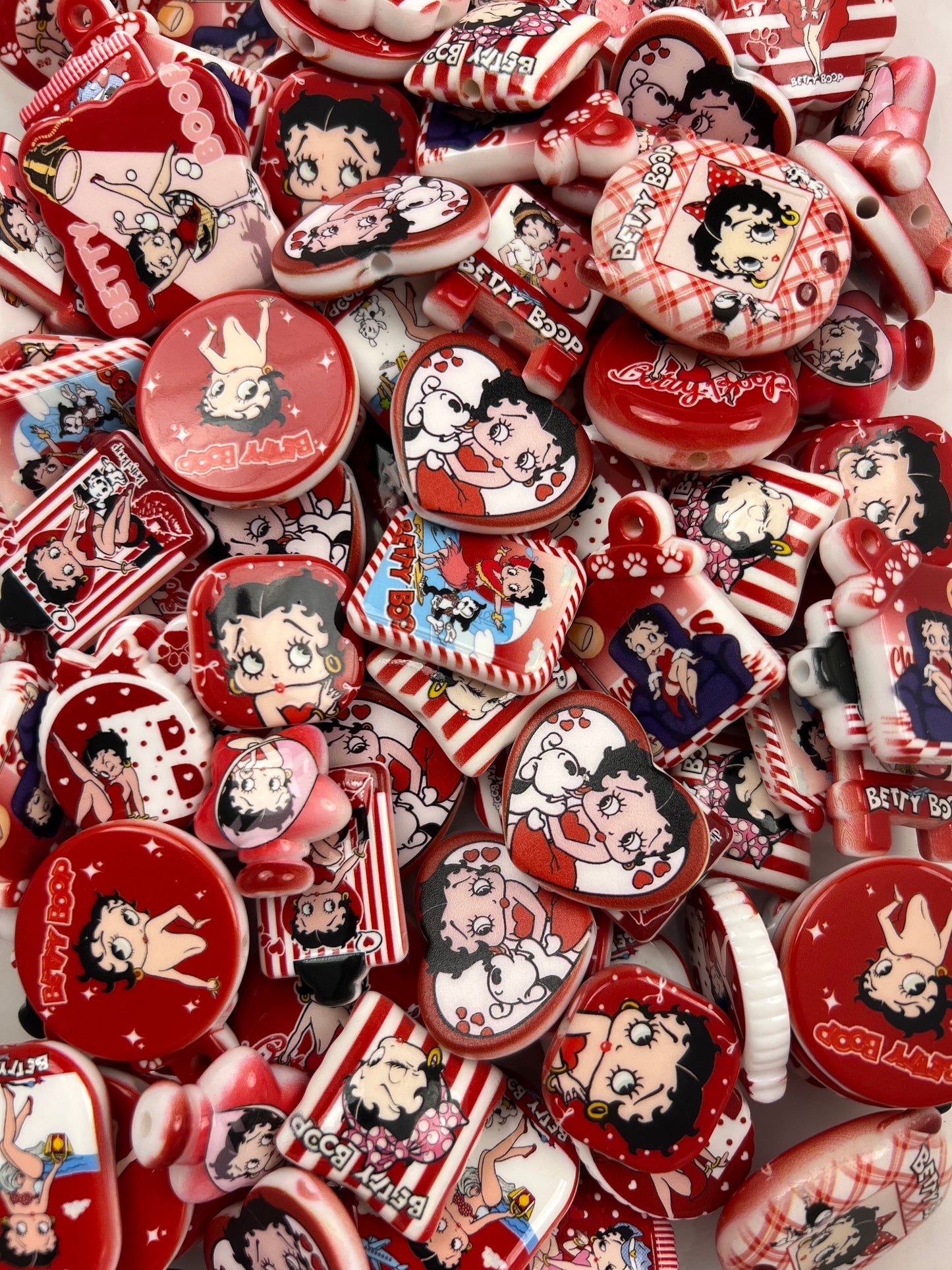Betty boop bead mixed