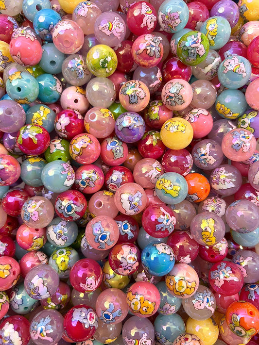 Carebear beads