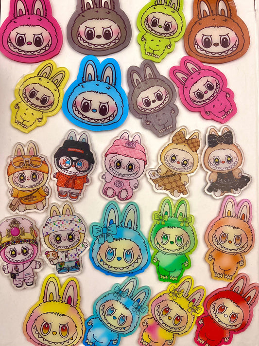 6cm lbubu acrylic flatback sheet