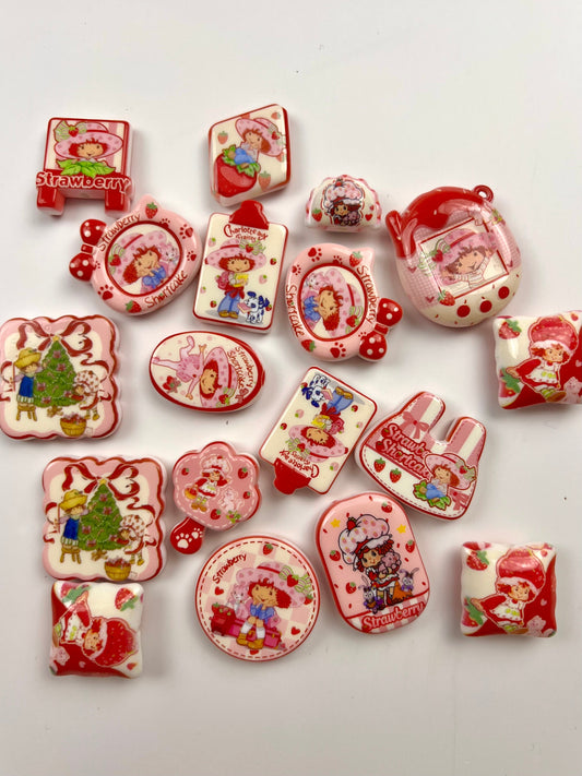Strawberry girl pattern beads