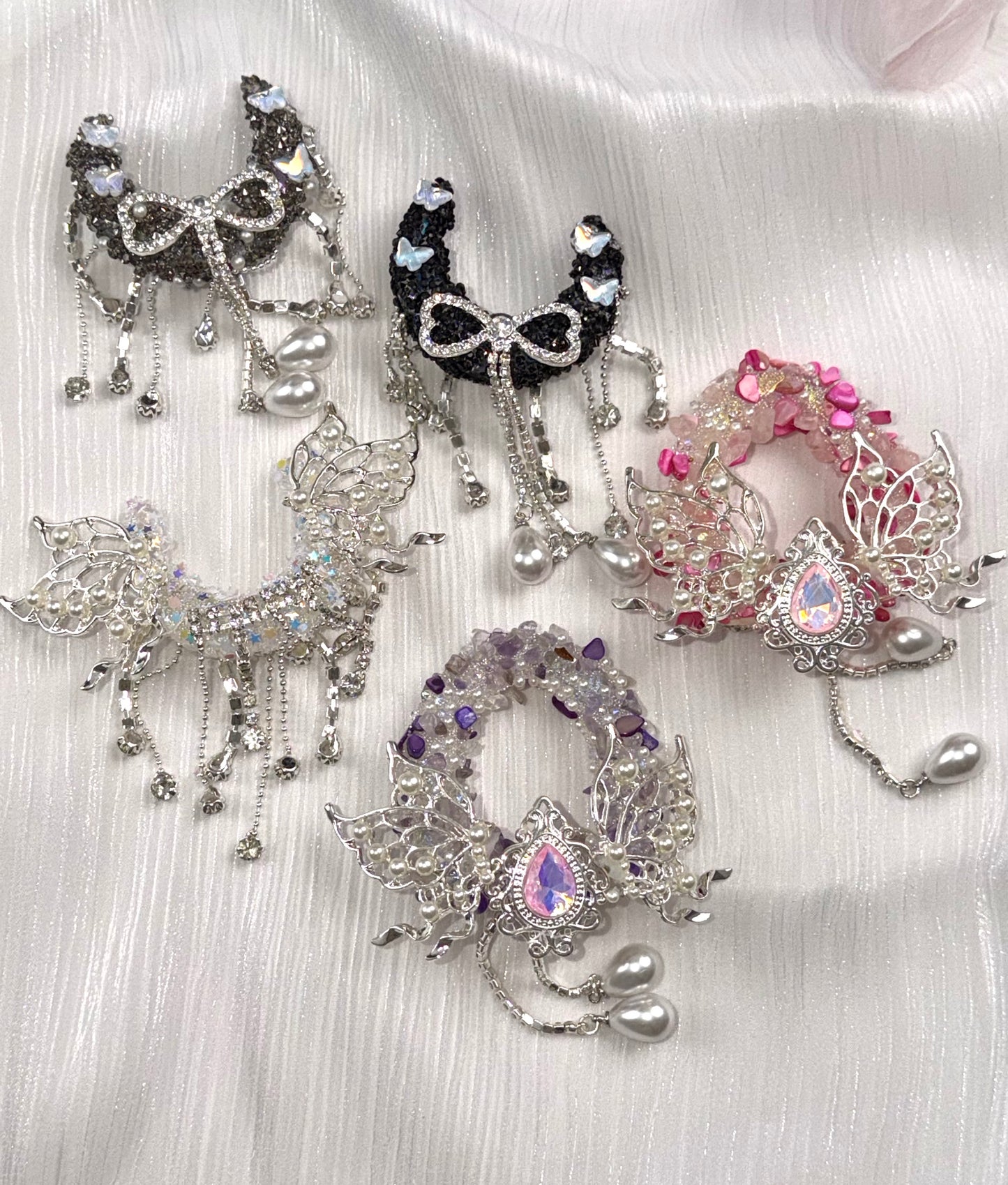 Fancy moon Beads